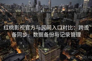 红桃影视官方与民间入口对比：跨设备同步、数据备份与记录管理