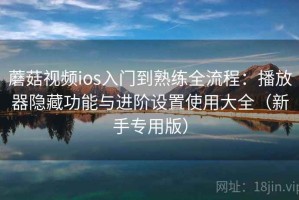 蘑菇视频ios入门到熟练全流程：播放器隐藏功能与进阶设置使用大全（新手专用版）