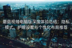 蘑菇视频电脑版深度体验总结：隐私模式、护眼设置与个性化布局推荐