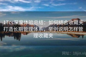 17cs深度体验总结：如何结合收藏夹打造长期管理体系，举例说明怎样管理收藏夹