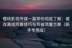 樱桃影视传媒一篇带你彻底了解：缓存离线观看技巧与节省流量方案（新手专用版）