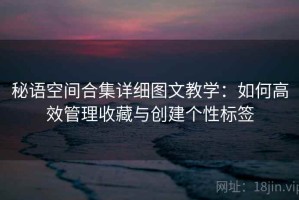 秘语空间合集详细图文教学：如何高效管理收藏与创建个性标签