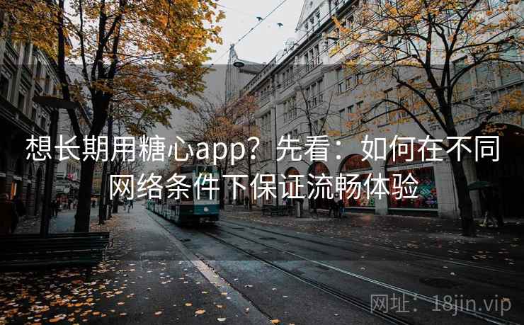 想长期用糖心app？先看：如何在不同网络条件下保证流畅体验