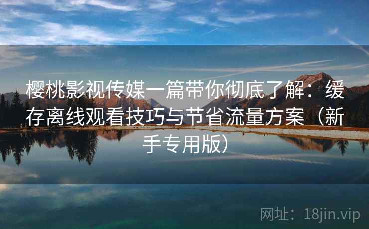樱桃影视传媒一篇带你彻底了解：缓存离线观看技巧与节省流量方案（新手专用版）