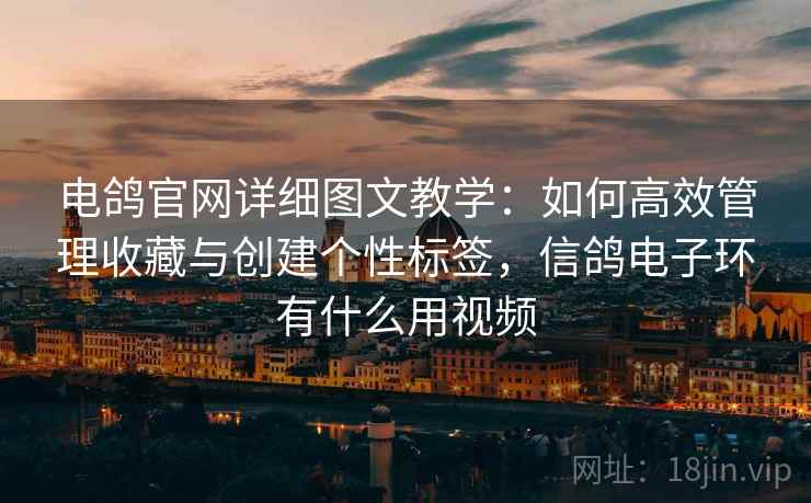 电鸽官网详细图文教学：如何高效管理收藏与创建个性标签，信鸽电子环有什么用视频