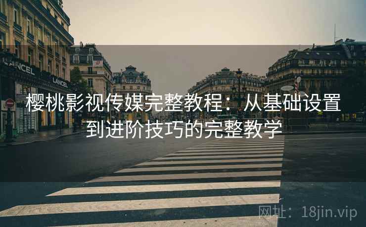 樱桃影视传媒完整教程：从基础设置到进阶技巧的完整教学