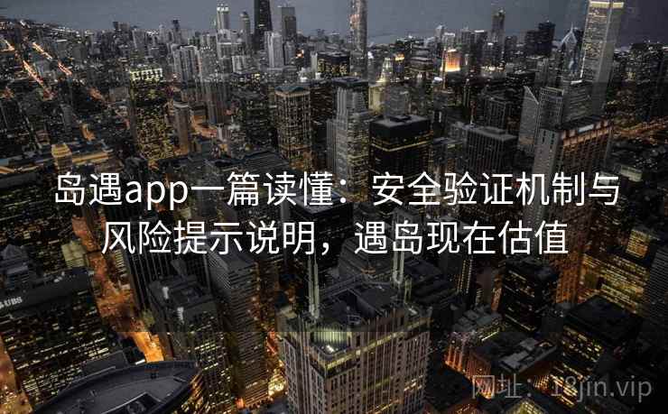 岛遇app一篇读懂：安全验证机制与风险提示说明，遇岛现在估值