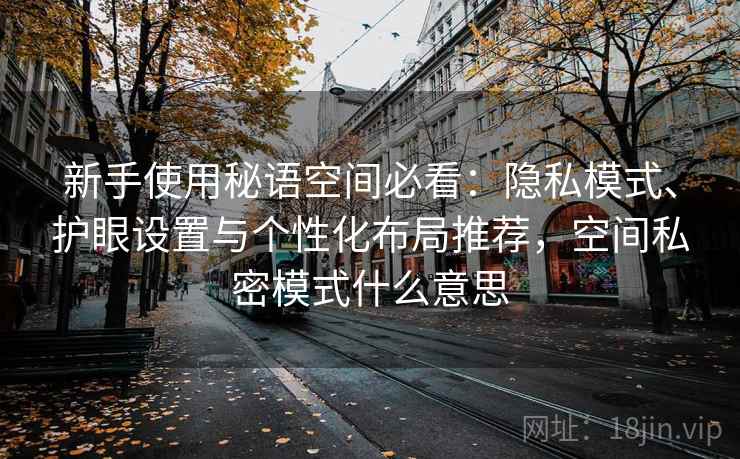 新手使用秘语空间必看:隐私模式、护眼设置与个性化布局推荐,空间私密模式什么意思 新手使用秘语空间必看:隐私模式、护眼设置与个性化布局推荐,空间私密模式什么意思